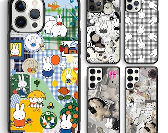 Miffy iPhone 17 16 15 14 13 12 Pro Max & Samsung Galaxy S26 S25 S24 S23 Ultra Note Phone Case Personalized Custom Cover #A