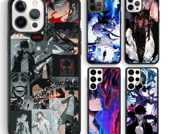 Anime Shadow Summoner Hunter Phone Case for iPhone 17 16 15 Pro Max Samsung Galaxy S26 Custom Cover