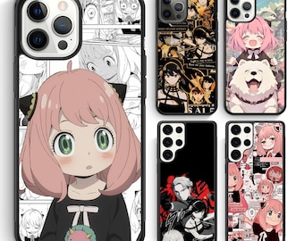 Anime Psychic Girl Adventure Phone Case for iPhone 17 16 15 14 13 Pro Max Samsung Galaxy S26 S25 S24 S23 Cover