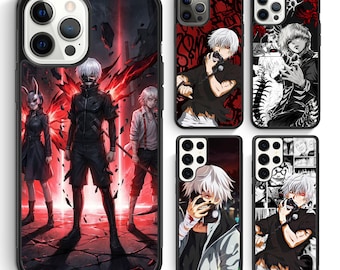 Anime Dark Tokyo Spirit Manga Phone Case for iPhone 17 16 15 14 13 Pro Max Samsung Galaxy S26 S25 S24 S23 Ultra Cover