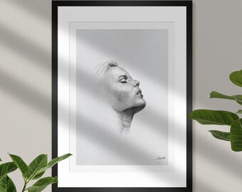 Abstract Portrait Giclée Fine Art Print