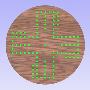 4 Player Wahoo Board Round style