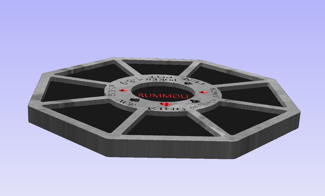 CNC Ready Rummoli Cut File Digital File - Etsy