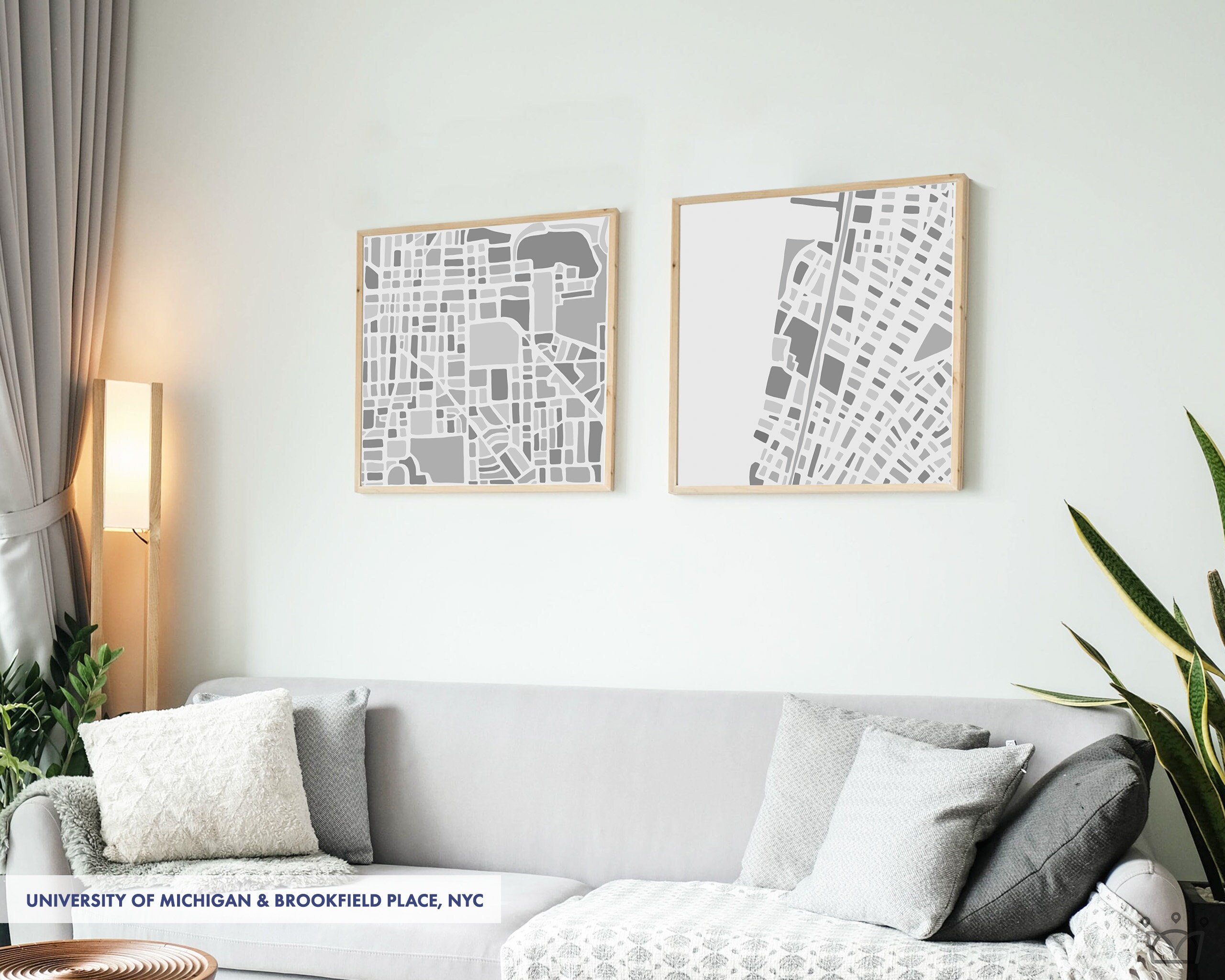Custom Hand Drawn Map Print | Three Handwritten Styles | Customizable ...