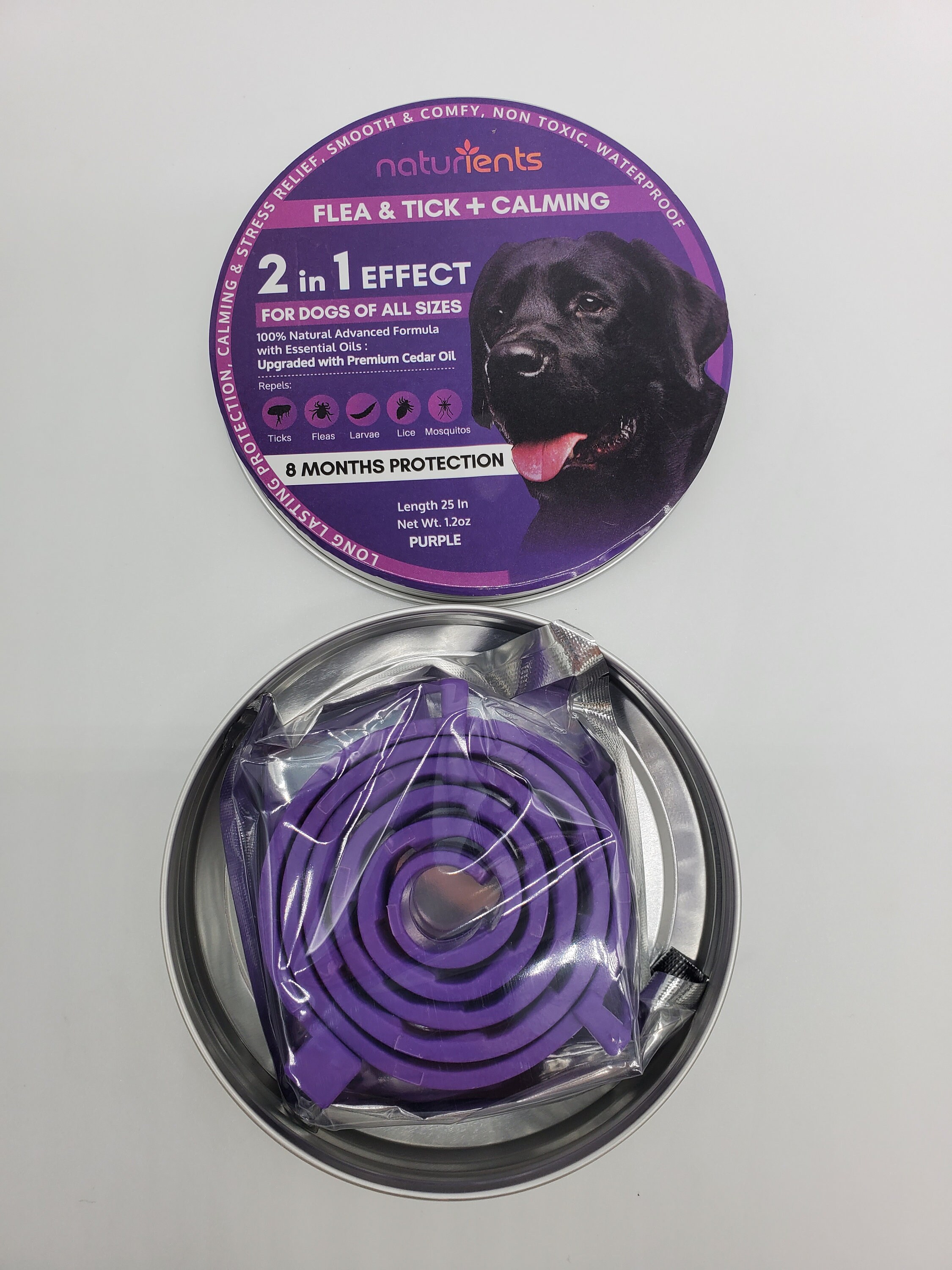 Flea Collar CALMING EFFECTS for Dogs Cedar and Lavender Etsy
