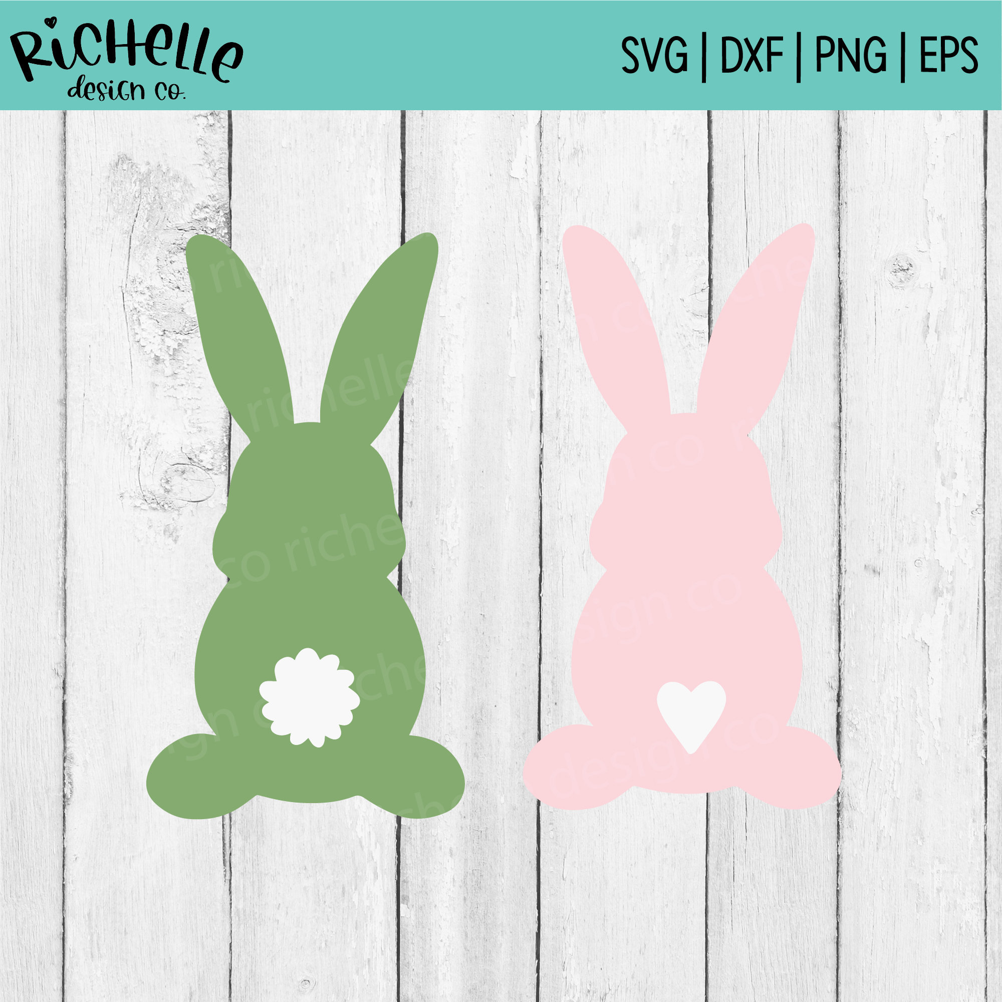 Bunny heart butt - Etsy België, image size:2000x2000