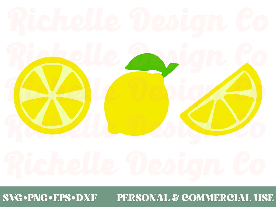 Lemons Svg, Lemon Svg Bundle, Lemons Clipart, Lemons Design, Summer Svg