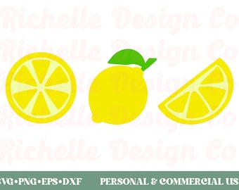 Zitronen svg, Lemon svg Bündel, Zitronen Clipart, Lemons Design, Sommer svg für Schilder, Lemon Cut Dateien für Cricut, Lemon Slice svg, Lemon png