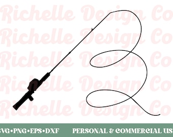 fishing pole svg, fishing rod svg, fishing svg files, fishing pole clipart, fishing svg, fishing silhouette svg, fishing rod and fish svg