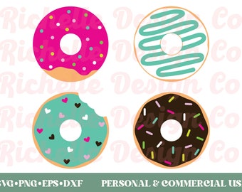 donut svg, donut bundle svg, doughnut svg, layered donut svg, sprinkled donut svg  donut clipart, dessert svg, donut png, donut party svg