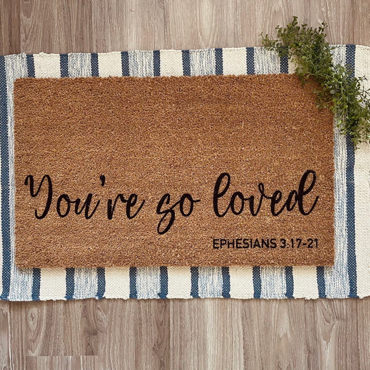 You’re So Loved Doormat