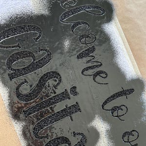 Welcome to our Casita Doormat, Spanglish Coir Mat, Front Porch Decor image 5