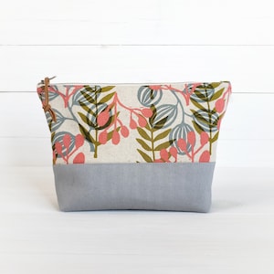 Fran Pouch Pattern, three sizes, sewing pattern, pdf pattern, zipper pouch, bag pattern, organize, instant download, diy.