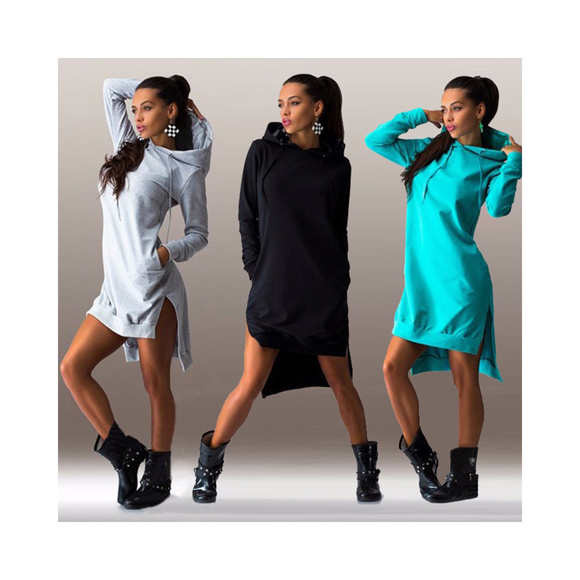 Hoodies Dress - Etsy