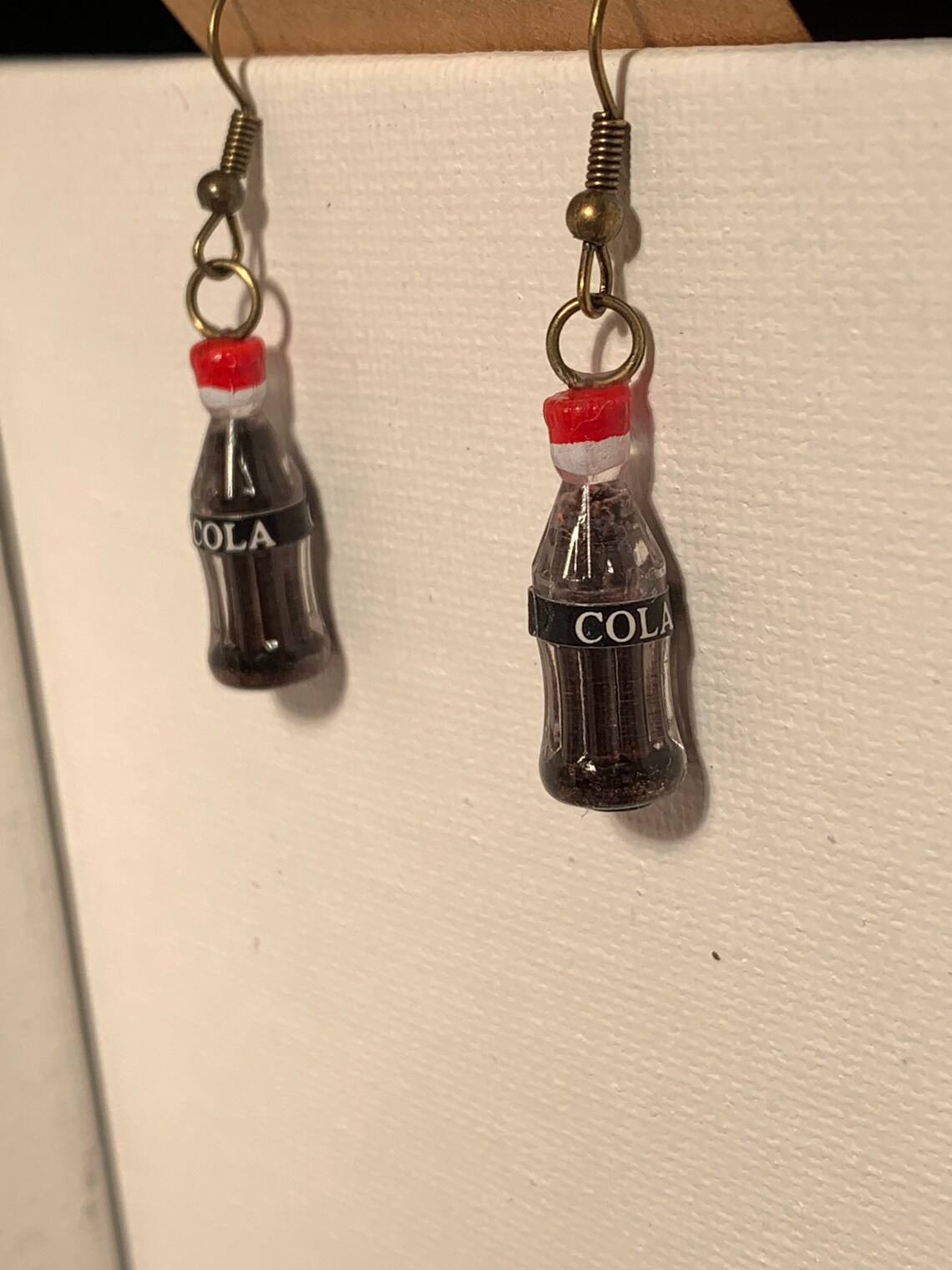 Coca Cola bottle earrings Etsy