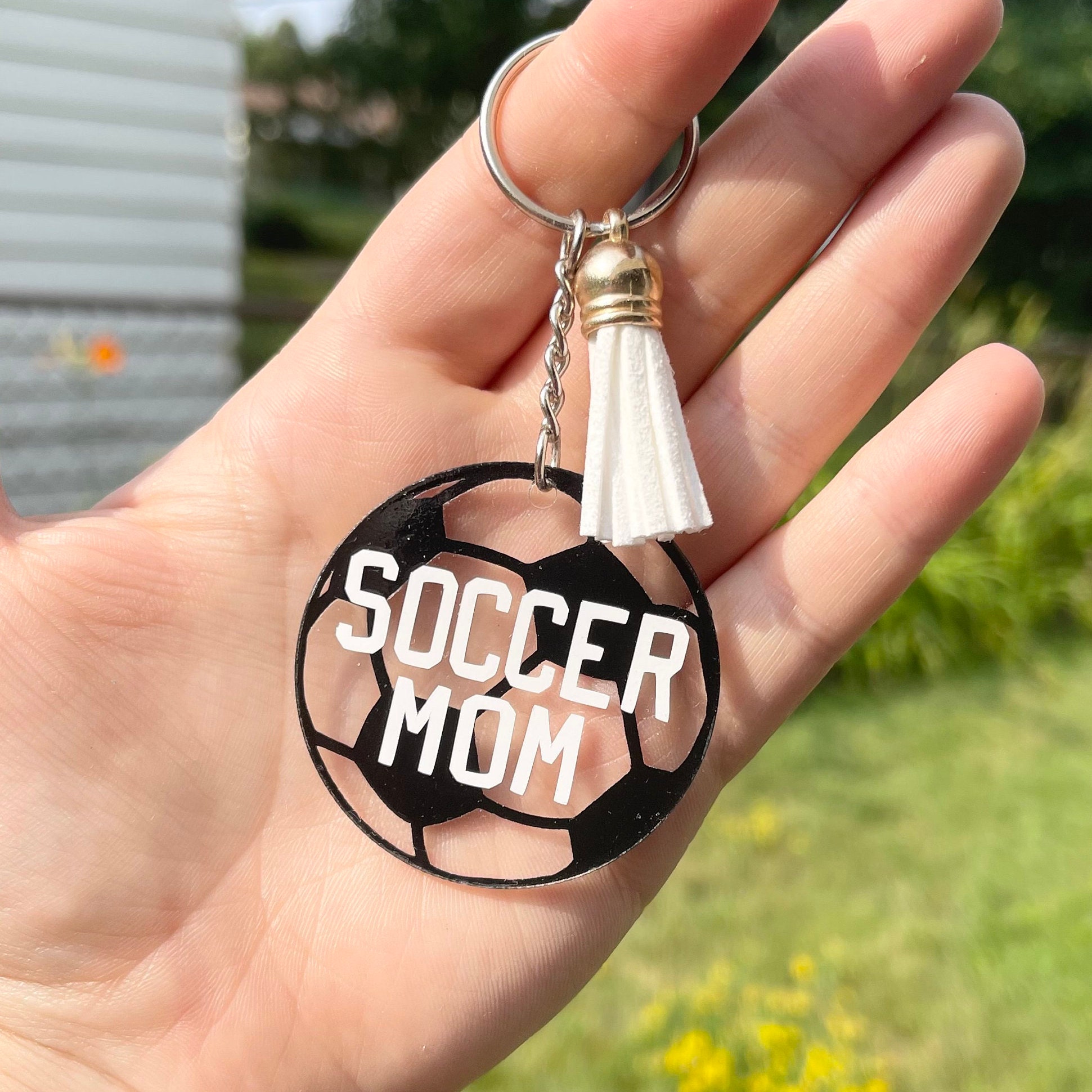 Basbeball Mom Keychain Soccer Mom Keychain Sports Mom Etsy UK