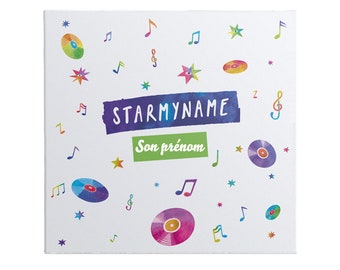 Coffret 10 Chansons à son prénom Starmyname version CD ou USB packaging personnalisé en papier recyclé