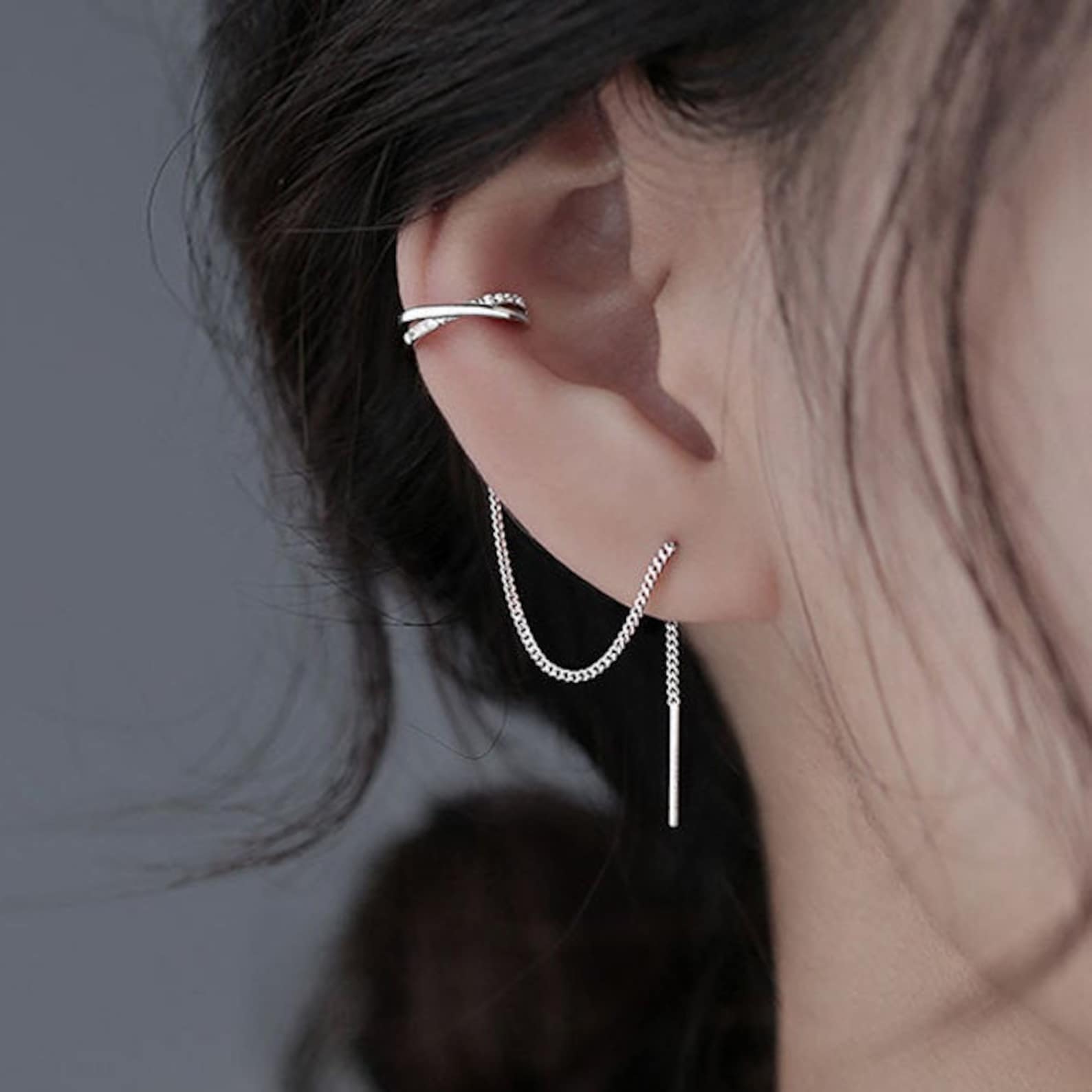 Ohrclips Set 12-tlg Ohne Piercing - Verstellbare Clip Ohrringe Für Frauen In Silber