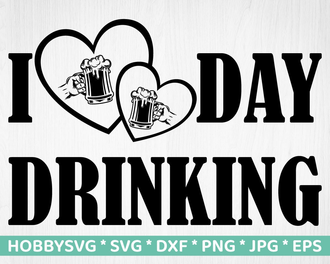 I love day drinking svg I love day drinking svg file I love Etsy