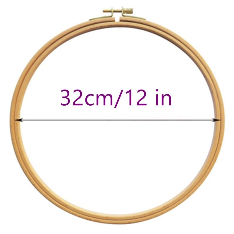 Wooden Embroidery/Cross Stitch Hoop Ring/Sewing Hoop in 7 Etsy