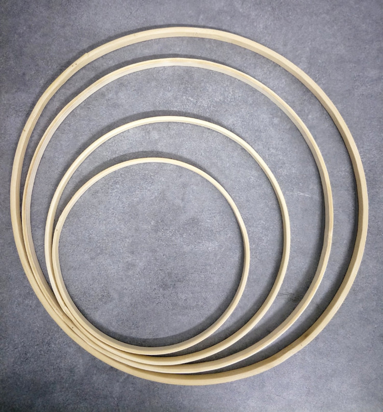 Bamboo Hoops/bamboo Embroidery in 3inch24inch/8cm50cmlarge Etsy Australia