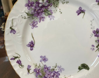 Fine Bone China Free Standard Shipping in the U.S.A. Hammersley Victorian Violets Large 13 inch Platter Made in England