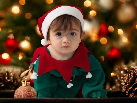 Kids Christmas Elf Costume Kids Christmas Elf Costume