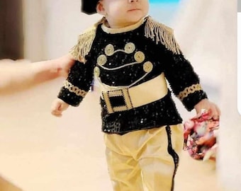 Black Prince costume, Prince outfit, Christmas Costume for boys