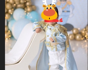 prince costume for baby / ring bearer / 1st birthday / first birthday / personalized outfit / halloween costume boys / baptism outfit