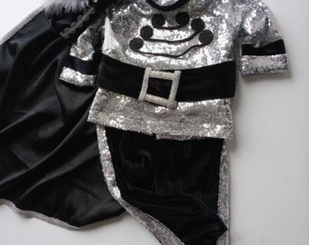 Baby boy prince suit, black toddler suit, toddler suit for special occasion, birthday suit for kid, baby boy costume, cartoon costume  kids