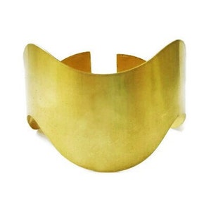 Brass blanks for bracelet Metal bracelet blanks Supplies for jewelry making 1.57 inches (40 x 160 x 0.5mm)