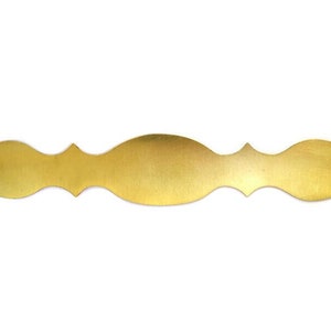 Raw brass cuff blanks Handmade Metal cuff bracelet blanks for jewelry making 1.18 inches (30 x 160 x 0.5 mm)