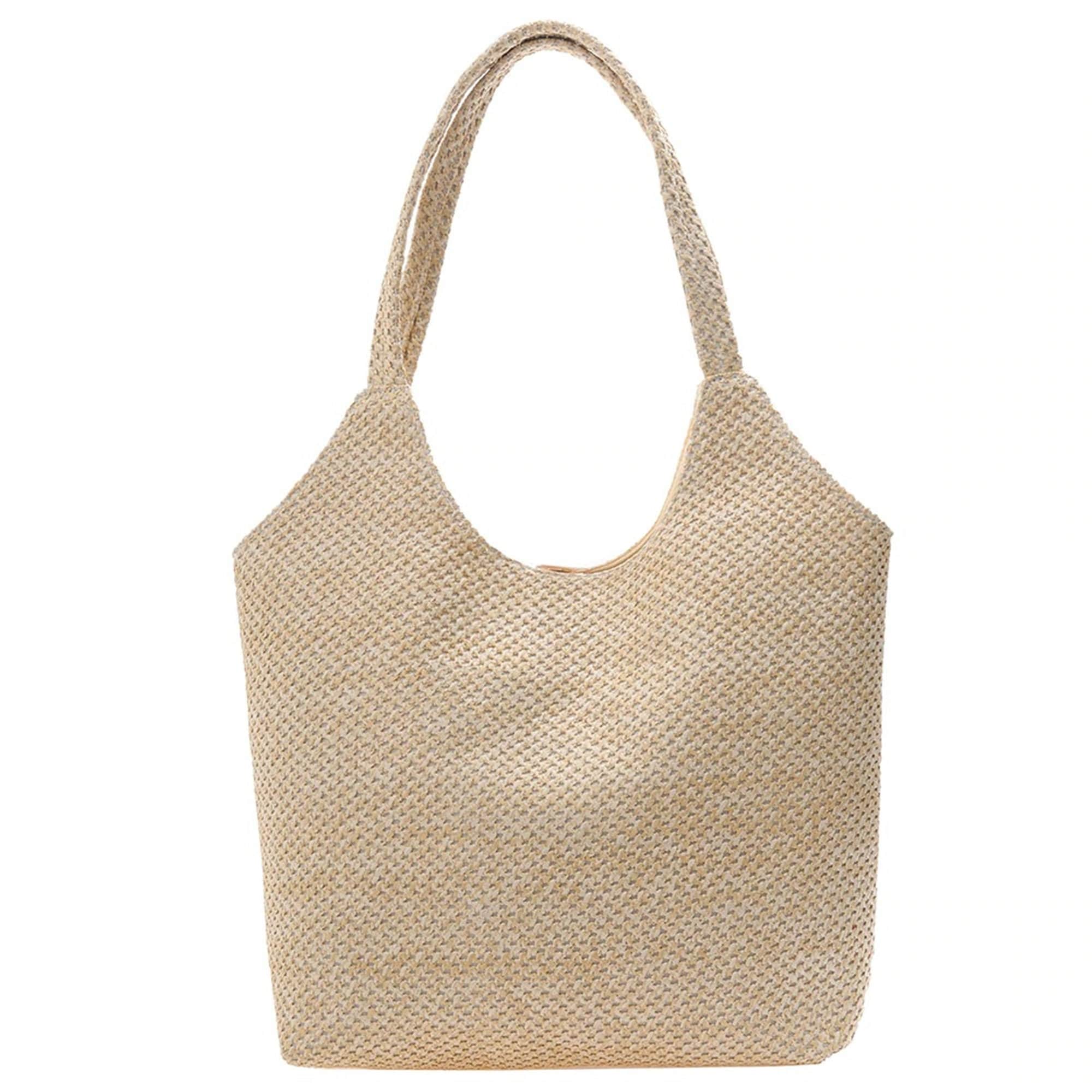 Hot Straw Bags Women Handmade Woven Basket Tote Summer Boho Etsy