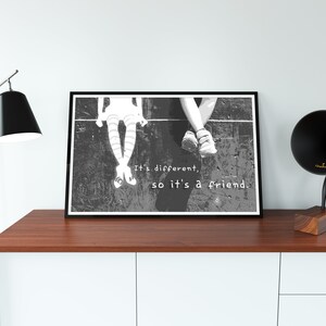 Kids Printable Friend Black and White - Etsy