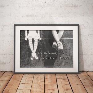 Kids Printable Friend Black and White - Etsy