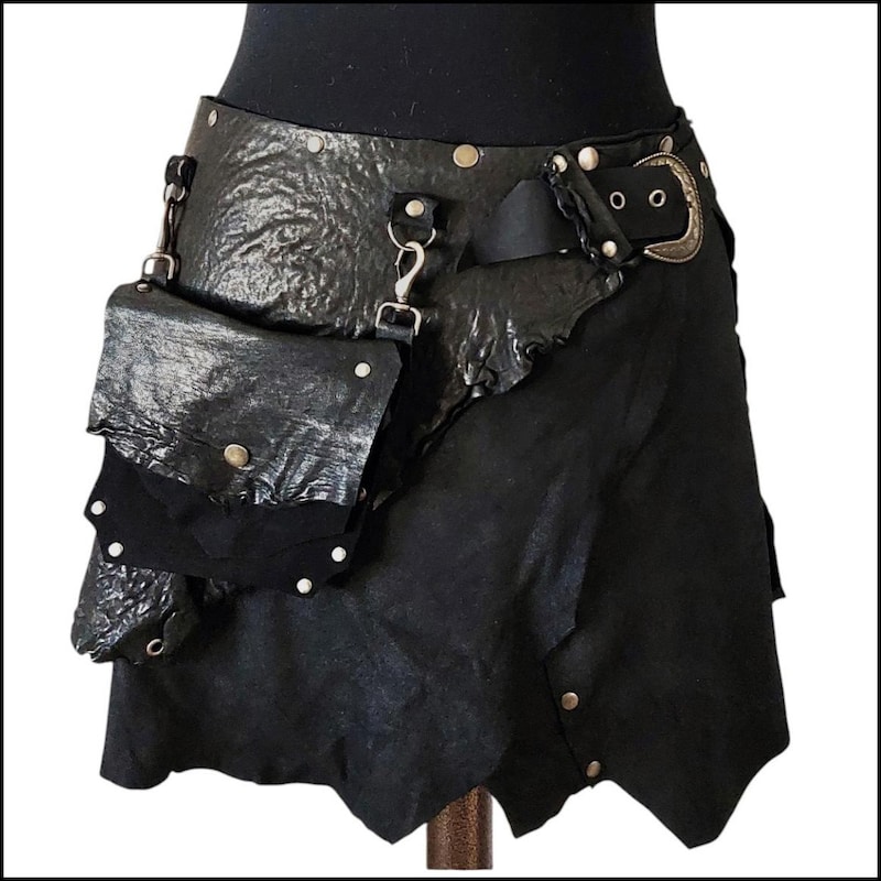 Black Viking Skirt main image 0