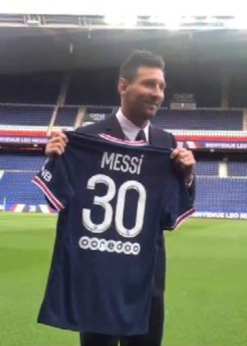 Messi t-shirt Messi PSG 202322 T-Shirt Gift Football - Etsy