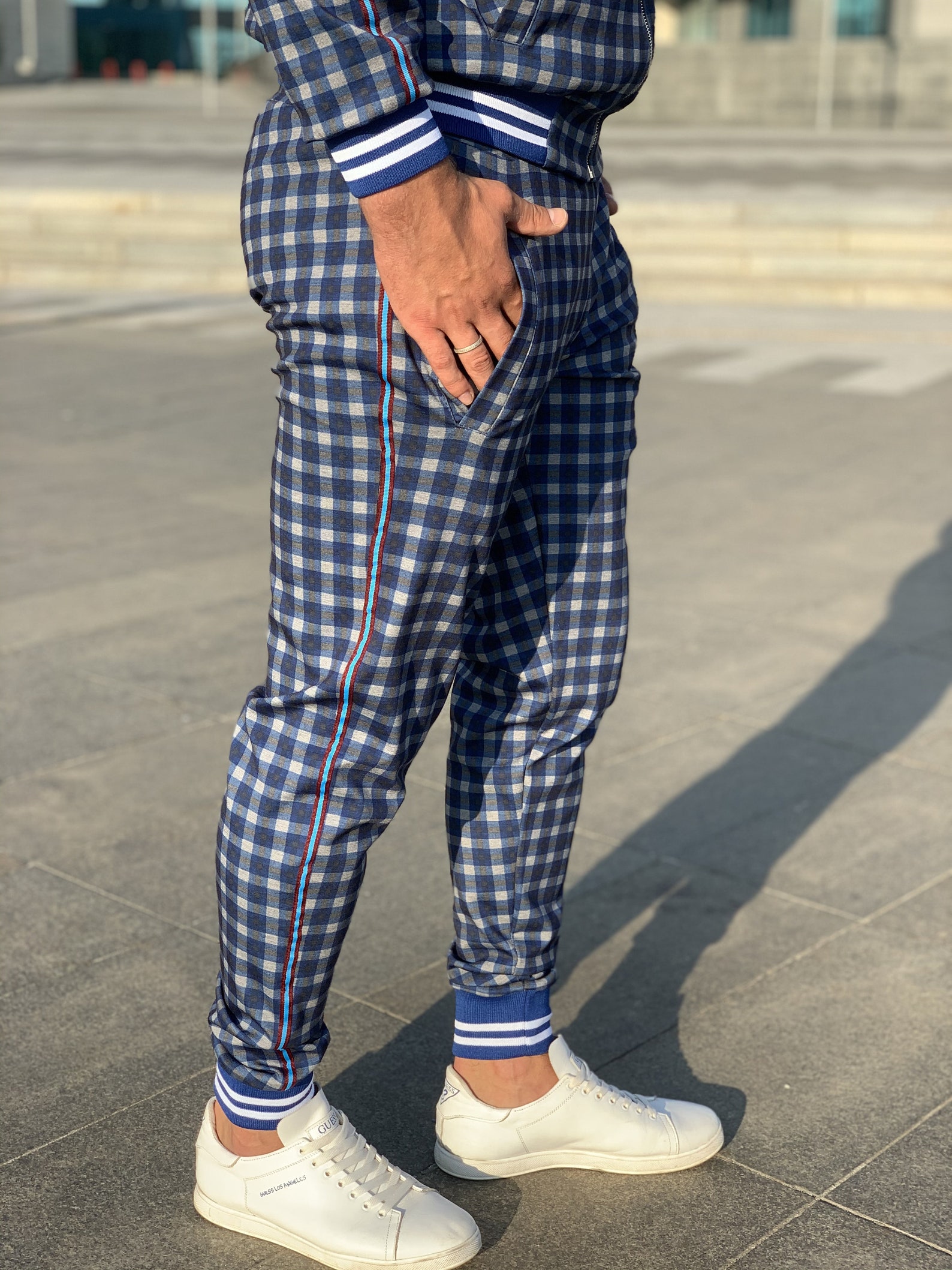 BESTSELLER the Gentlemen Tracksuit Tartan Tracksuits Guy Etsy