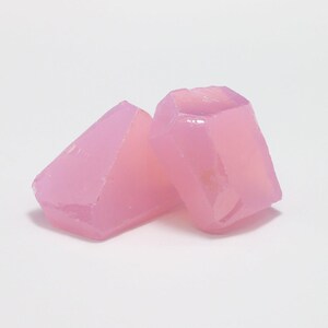 Nanosital Simulated Pink Opal Lab Created Faceting Rough for Gem Cutting - #002 - Various Sizes
