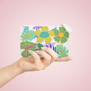 Mini Clutch Bag, Mini  Botanical bag