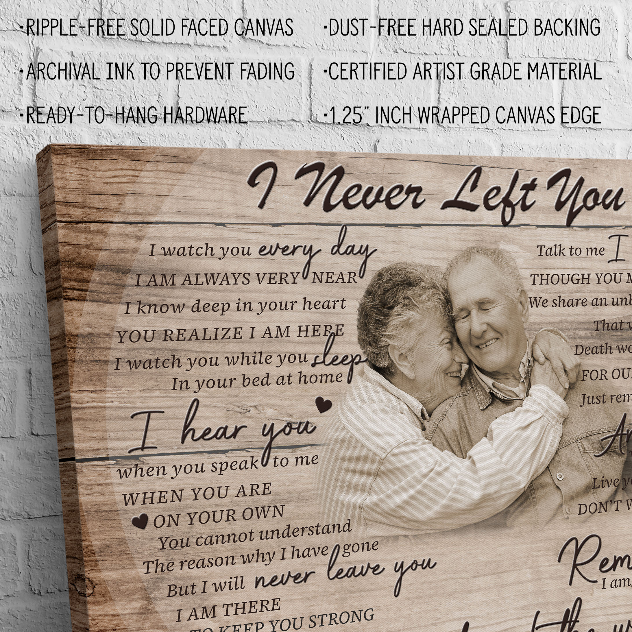 Personalized Memorial Canvas in Memory Sympathy Canvas in Etsy