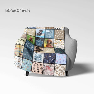 Photo inspiration: Fresh Look at Custom Dog Photo Blanket Personalized Dog Crate Blanket New Dog