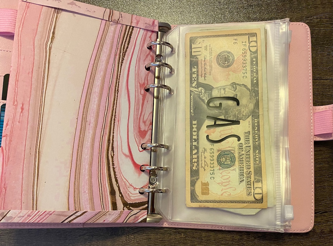 Custom Budget Binder Cash/Money Binder A6 Binder Zipper Etsy