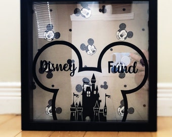 Mickey Ears Disney Fund Vinyl Decal Disney Text 