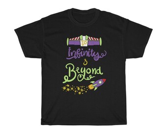 || de chemises Vers Infinity & Beyond || chemise Buzz Lightyear Chemise Toy Story|| || de chemises Disney Wdw Tee || Vacay Shirt -- Tee Unisexe