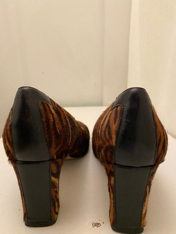 Taryn Rose Tiger Print Pumps - image 2