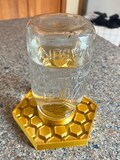 Mason Jar Bee Waterer