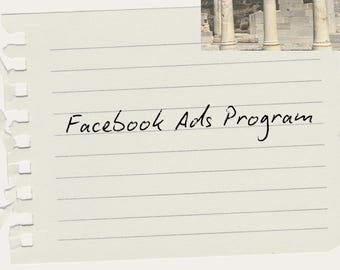 Programme de publicités Facebook