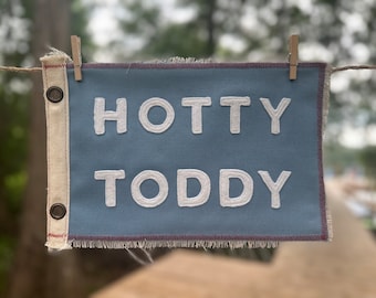 Vintage inspirierte Ole Miss Universität von Mississippi Flagge Hotty Toddy Mississippi Oxford