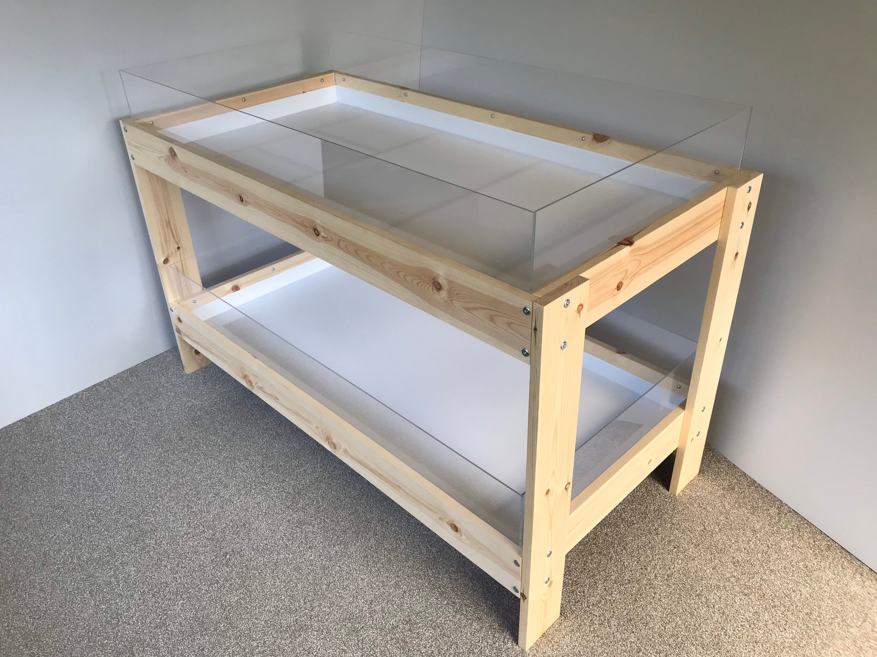 Large Indoor Guinea Pig Cage Enclosure Two Levels 148x74x94cm Etsy Canada